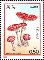 Algérie (Rep) Poste N** Yv: 787/790 Champignons - Algérie (1962-...)