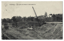 02   Soissons -  Les Bords De L'aisne A Saint Vaast - Peniche - Grue - Soissons