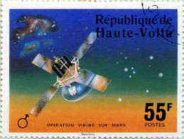 Burkina Hte-Volta Poste Obl Yv: 389 Mi:633 Opération Vinking Sur Mars (cachet Rond) - Alto Volta (1958-1984)