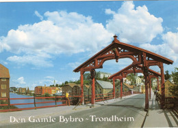 - NORWAY. - Trondheim. Den Gamie Bybro. - The Old Thown Bridge. - Scan Verso - - Norvegia