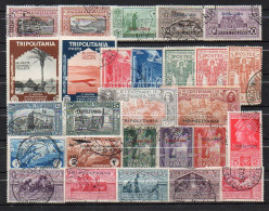 TRIPOLITANIA 1923/34 Francobolli Diversi - Lots & Kiloware (mixtures) - Max. 999 Stamps