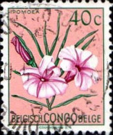 Congo Belge Poste Obl Yv:306 Mi:299 Ipomoea (Beau Cachet Rond) - Autres & Non Classés