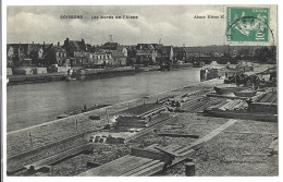 02   Soissons - Les Bords De L'aisne - Peniche - - Soissons