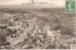 SAINT-FLOUR (15) Vue Générale Du Faubourg En 1912 - Saint Flour