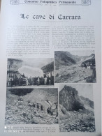 VARIETAS 1909 CAVE DI MARMO CARRARA BASILICATA - Andere & Zonder Classificatie