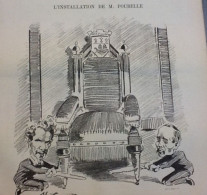 1883 PRÉFECTURE DE PARIS Mr POUBELLE - ROCHEFORT - Georges CLEMENCEAU - CRISE EN ESPAGNE - Jules FERRY CHALLEMEL- LACOUR - Non Classificati