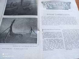 IL SECOLO XX 1908 DUILIO CAMBELLOTTI COME SI PROTEGGONI I TRENI MANCA 1 PAGINA - Other & Unclassified