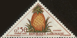 Gabon (Rep) Taxe N** Yv:34 Mi:34 Ananas - Frutta