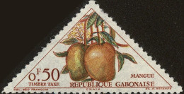 Gabon (Rep) Taxe N** Yv:35 Mi:35 Mangue - Obst & Früchte