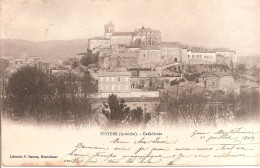 VIVIERS (07) La Cathédrale En 1903 (Dos Non Divisé) - Viviers