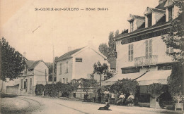St Génix Sur Guiers * Rue Et Hôtel Des Voyageurs BELLET - Andere & Zonder Classificatie