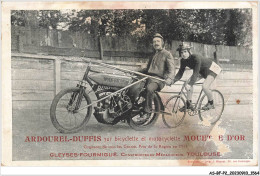 AS#BFP2-31-0783 - ARDOUREL-DUFFIS Sur Bicyclette Et Motocyclette - Carte Vendue En L'état - Andere & Zonder Classificatie