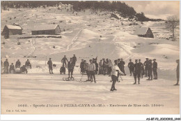 AS#BFP2-06-0723 - Sports D'hiver à PEIRA-CAVA - Environs De NICE - Ski, Luge - Squares