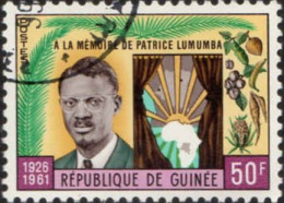 Guinée (Rep) Poste Obl Yv:  77 Mi:94 Patrice Lumumba (Beau Cachet Rond) - Guinee (1958-...)