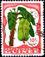 Guinée (Rep) Poste Obl Yv:  16 Mi:16 Regime De Bananes (Beau Cachet Rond) - Guinea (1958-...)
