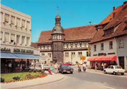 ALLEMAGNE - Hoxter An Der Weser - WeserstraBe Und Rathaus - Animé - Carte Postale - Höxter