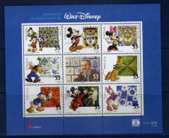 Portugal - 2001 BF - Walt Disney -  Dessins Animes - Exposition Hafnia - - Neuf** - MNH - Nuevos