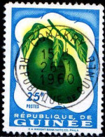 Guinée (Rep) Poste Obl Yv:  19 Mi:19 Mangues Conakry 16-1-1960 (TB Cachet à Date) - Obst & Früchte