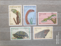 1988	Kampuchea	Reptiles (F97) - Kampuchea