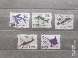 1990	Korea	Fishes (F97) - Corea Del Norte