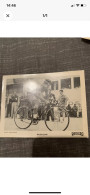 CYCLISME GLOBO Carte Souple Photo Miroir Sprint BALDASSARI Année 60 - Wielrennen