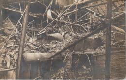 CARTE PHOTO DE TOURCOING EPLOSION D UNE CHAUDIERE A LOCALISER ECRITE 1912 - Tourcoing