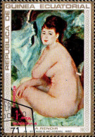 Guinée Equatoriale Poste Obl Yv: 31A Mi: Auguste Renoir (TB Cachet Rond) - Äquatorial-Guinea