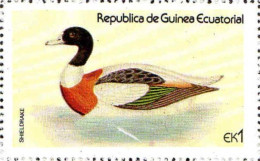 Guinée Equatoriale Poste N** Yv:152/152G Oiseaux D'eau (Petit Def.gomme) - Equatoriaal Guinea