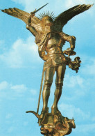 - 50 - LE MONT SAINT MICHEL. - Statue De L'Archange Saint-Michel Par Frémiet - Scan Verso - - Le Mont Saint Michel
