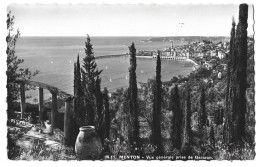 06 Menton - Vue  Generale Prise  De Garavan - Menton