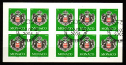 MONACO   -   2005 .  Carnet  Y&T N° 14 Oblitéré .   Armoiries - Postzegelboekjes