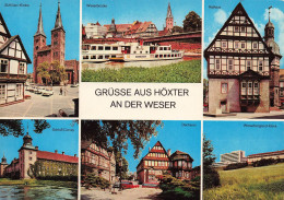 ALLEMAGNE - Grusse Aus Hoxter An Der Weser - Multi-vues De Différents Endroits - Animé - Carte Postale - Höxter