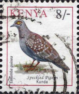 Kenya (Rep) Poste Obl Yv: 565 Mi:579 Speckled Pigeon Kunda Clolumba Guinea (Beau Cachet Rond) - Kenia (1963-...)