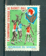 REPUBLIQUE DU SENEGAL - N°359 Oblitéré - 6°championnats D'Afrique De Basket-ball. Sujets Divers. - Baloncesto