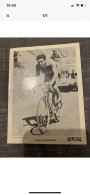 CYCLISME GLOBO Carte Souple Photo Miroir Sprint Raphaël GEMINIANI Année 60 - Cycling