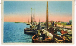 34  VALRAS  VUE GENERALE DE LA JETEE ET BATEAUX AU PORT   1950 - Sonstige & Ohne Zuordnung