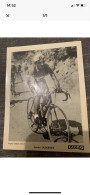 CYCLISME GLOBO Carte Souple Photo Miroir Sprint Lucien LAZARIDES Année 60 - Cycling