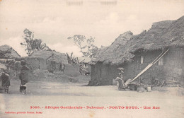 Afrique - Dahomey - PORTO-NOVO - Une Rue - Afrique Occidentale - Fortier Dakar N'3040 - Dahome