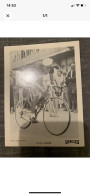 CYCLISME GLOBO Carte Souple Photo Miroir Sprint Ferdie KUBLER Année 60 - Wielrennen