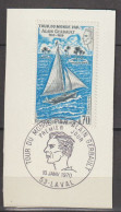 FRANCE : N° 1621 Oblitéré Sur Fragment TàD 1er Jour : 10.1.1970 à Laval -53- Tour Du Monde Par Alain Gerbault) - Used Stamps