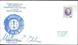 US Space Cover 1975. ASTP Apollo - Soyuz Launch. Goldstone Tracking - United States