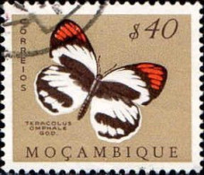 Mozambique Poste Obl Yv: 423 Mi: Teracolus Emphalogod (Beau Cachet Rond) - Mozambique