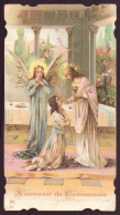 Image Religieuse " Souvenir De Communion " ( 11 X 6 Cm ) - Devotion Images