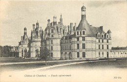 41 - CHÂTEAU DE CHAMBORD - FACADE SEPTENTRIONALE - Chambord