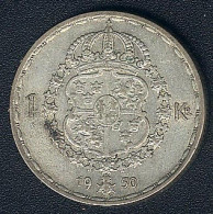 Schweden, 1 Krona 1950, Silber - Suède