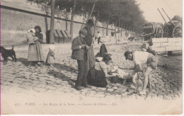 PARIS-Les Berges De La Seine-Laveur De Chiens - LL 275 - El Sena Y Sus Bordes