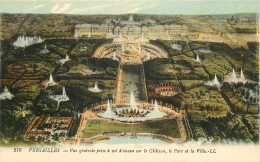 78 - VERSAILLES - VUE PRISE A  VOL D'OISEAU - Versailles (Kasteel)