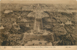 78 - VERSAILLES - VUE A VOL D'OISEAU - Versailles (Schloß)