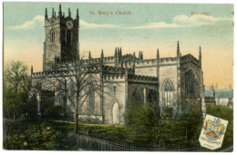 BARNSLEY : ST. MARY'S CHURCH - Sonstige & Ohne Zuordnung