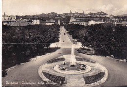 Cartolina Bergamo - Panorama Dalla Stazione Ferroviaria - Bergamo